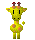 coeur girafe